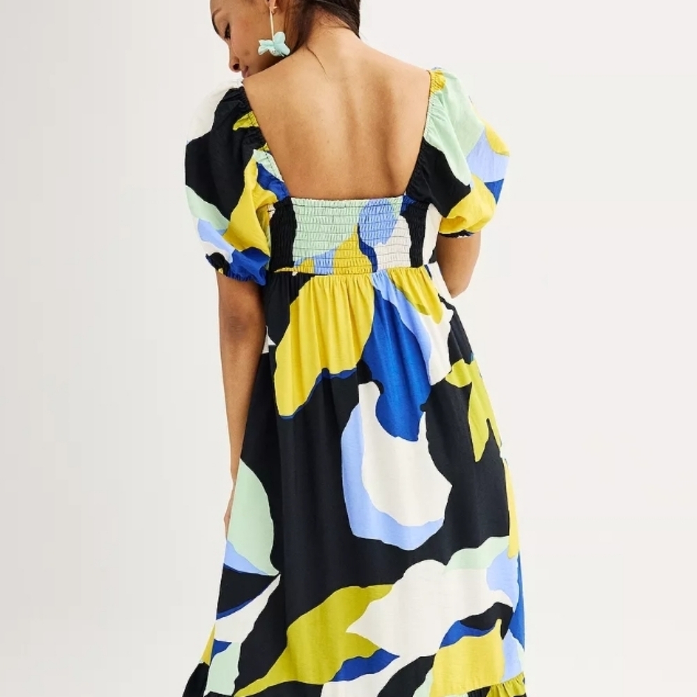 Nine West Babydoll Maxi Dress - Picture 3 of 14